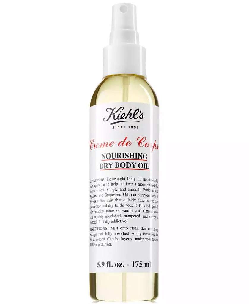 商品Kiehl's|Creme de Corps Nourishing Dry Body Oil, 5.9-oz.,价格¥324,第1张图片