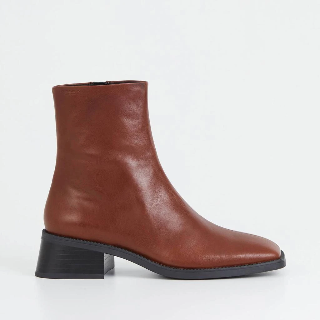 商品Vagabond|VAGABOND BLANCA LEATHER ANKLE BOOTS,价格¥878,第1张图片