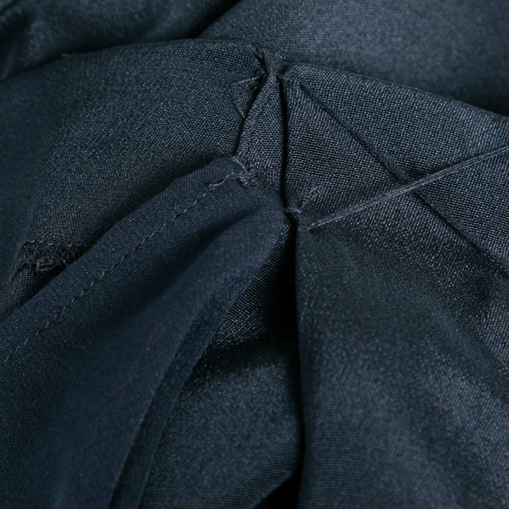 Theory Uniform Blue Silk Ruffled Overlay Landale B Dress XS 商品