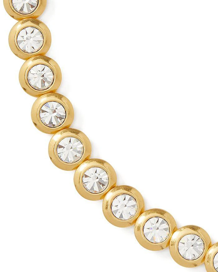 商品Kate Spade|On The Dot Cubic Zirconia Collar Necklace in Gold Tone, 16"-19",价格¥884,第2张图片详细描述