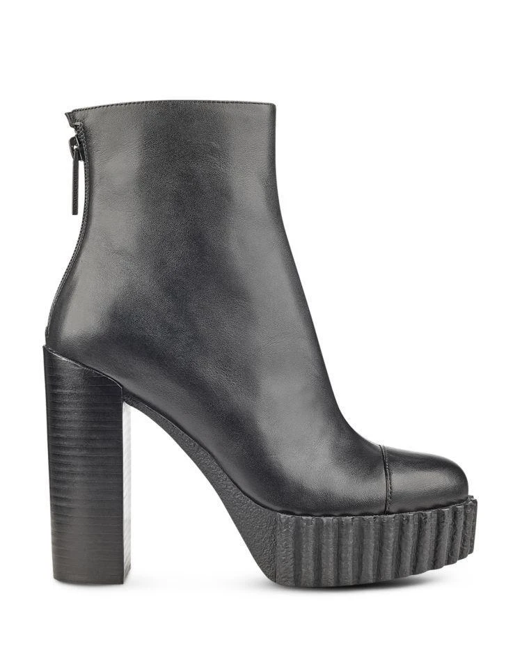 商品KENDALL and KYLIE|Women's Cadence Leather Platform High Heel Booties,价格¥1011,第2张图片详细描述