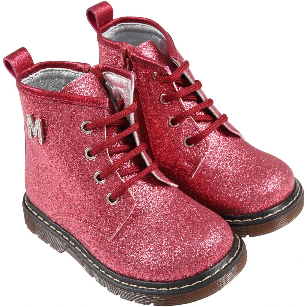 商品MONNALISA|Peony Boots For Girl,价格¥1116,第3张图片详细描述
