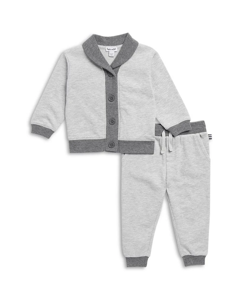 商品Splendid|Boys' French Terry Cardigan & Jogger Pants Set - Baby,价格¥424,第1张图片详细描述