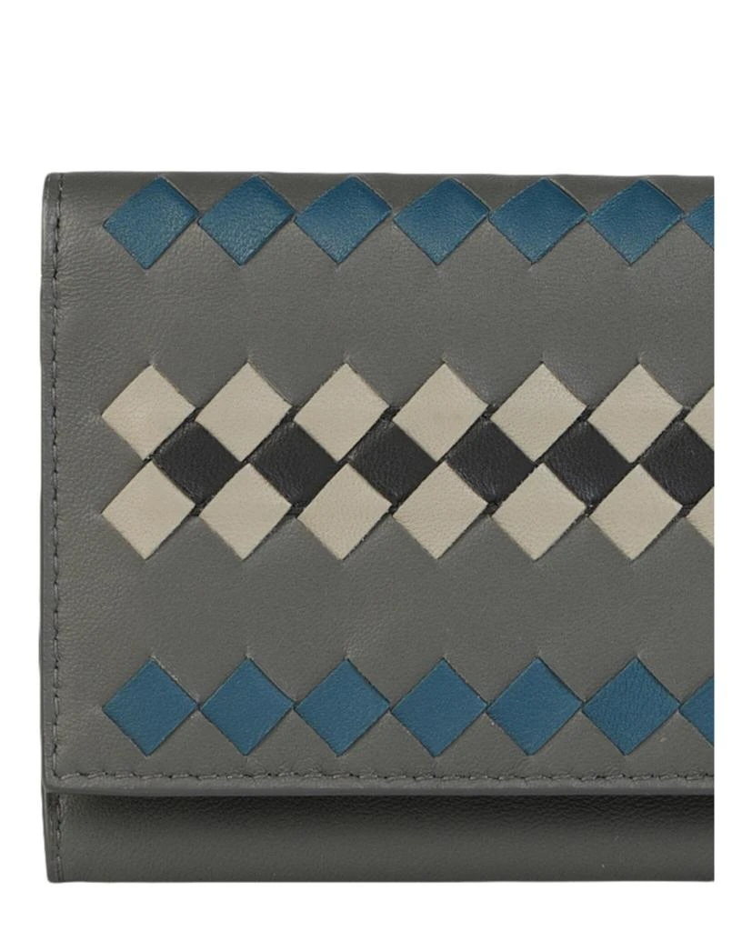 商品Bottega Veneta|Intrecciato Bi-Fold Leather Wallet,价格¥1489,第3张图片详细描述