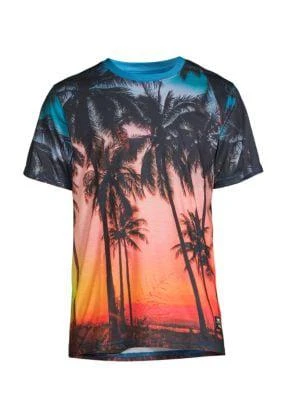 商品WeSC|Tropical-Print T-Shirt,价格¥40,第3张图片详细描述