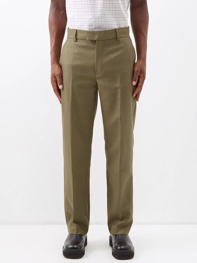 商品Séfr|Mike pleated twill trousers,价格¥575,第1张图片