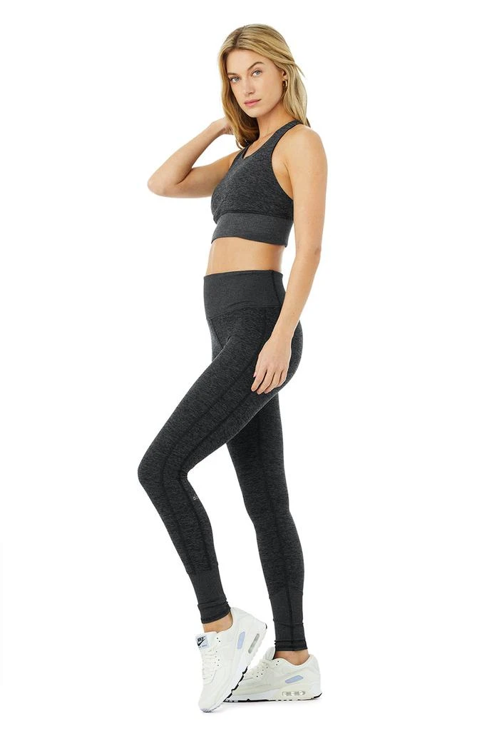 High-Waist Alosoft Lounge Legging - Dark Heather Grey 商品