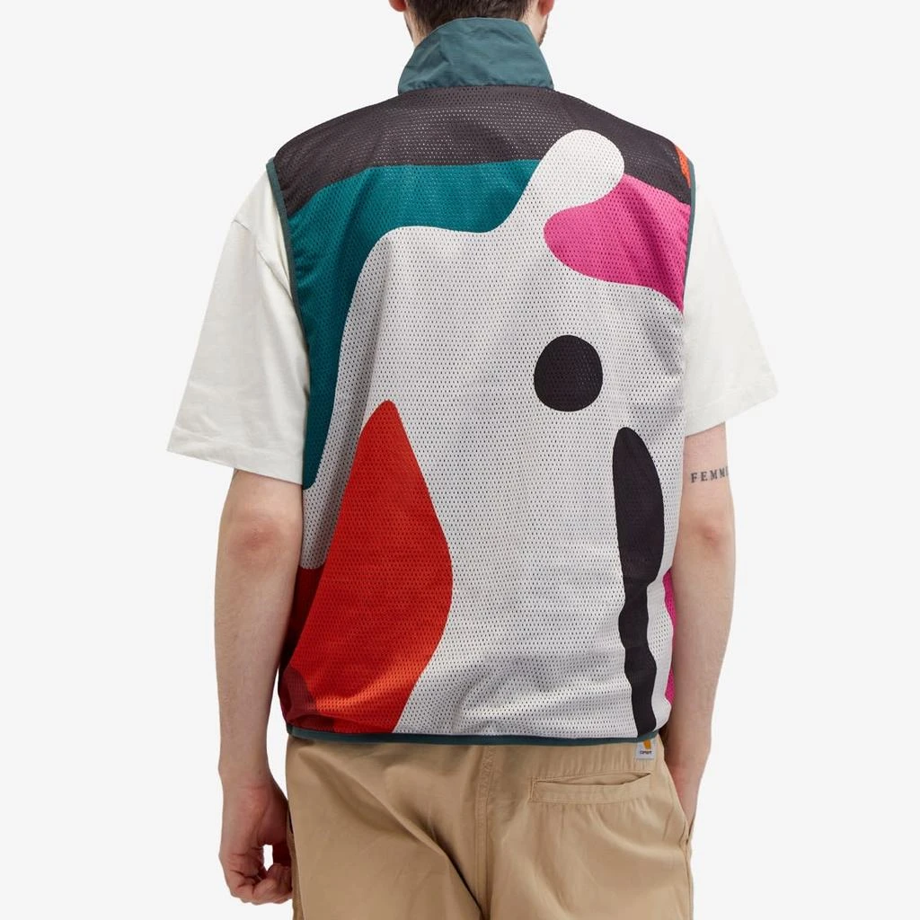 商品By Parra|By Parra Ghost Cave Reversible Vest,价格¥884,第5张图片详细描述