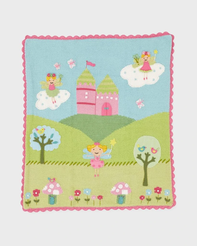 商品Art Walk|Kids' Enchanted Castle Scalloped Blanket,价格¥989,第1张图片