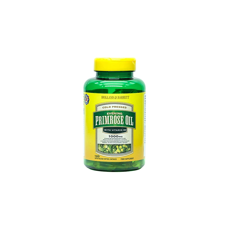 商品[国内直发] Holland Barrett|Holland & Barrett天然月见草油+维生素B6 120颗,价格¥224,第1张图片