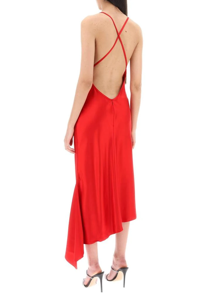 商品N°21|Satin Slip Dress With Asymmetrical Hem,价格¥3210,第2张图片详细描述