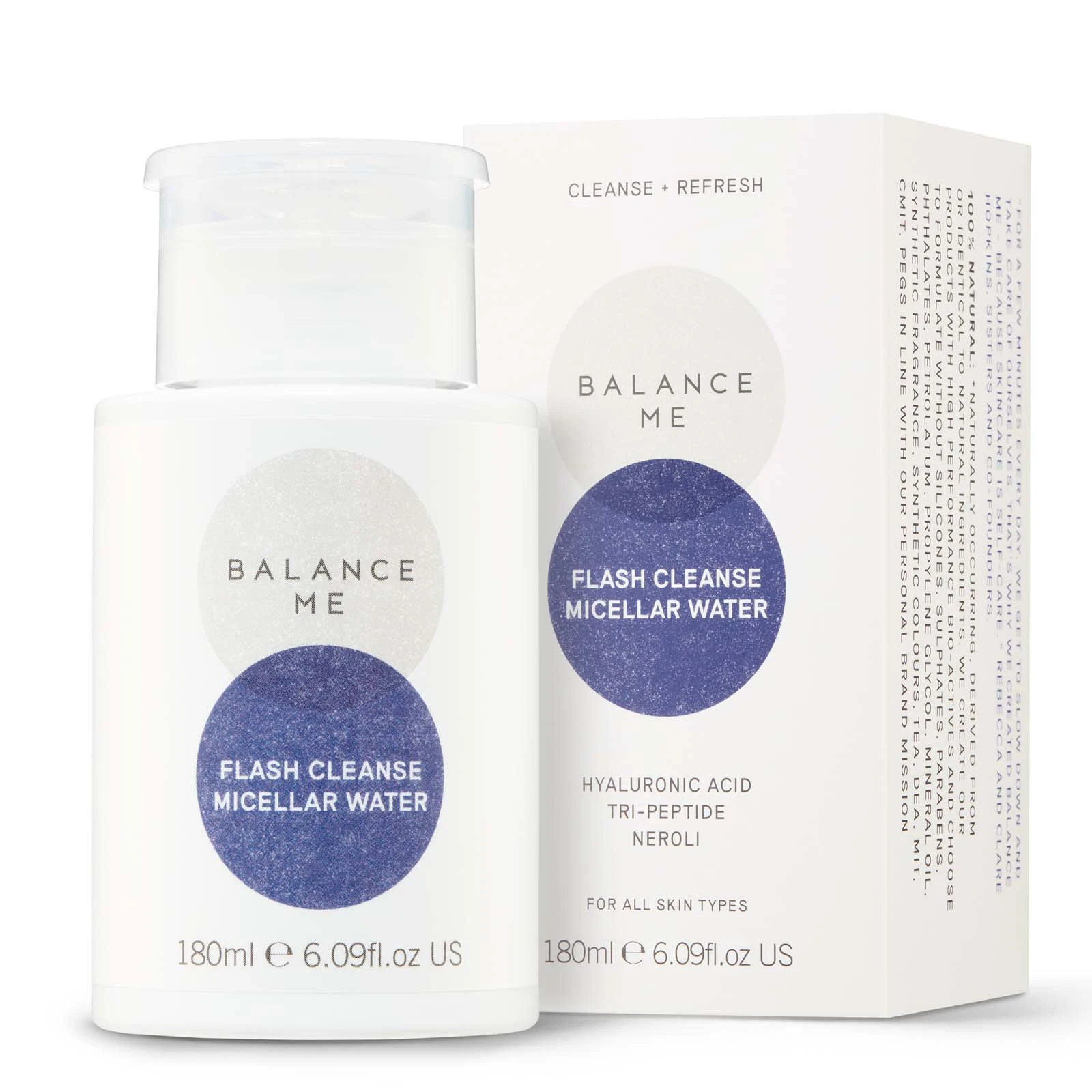 Balance Me 天然有机快速清洁卸妆水 180ml 商品