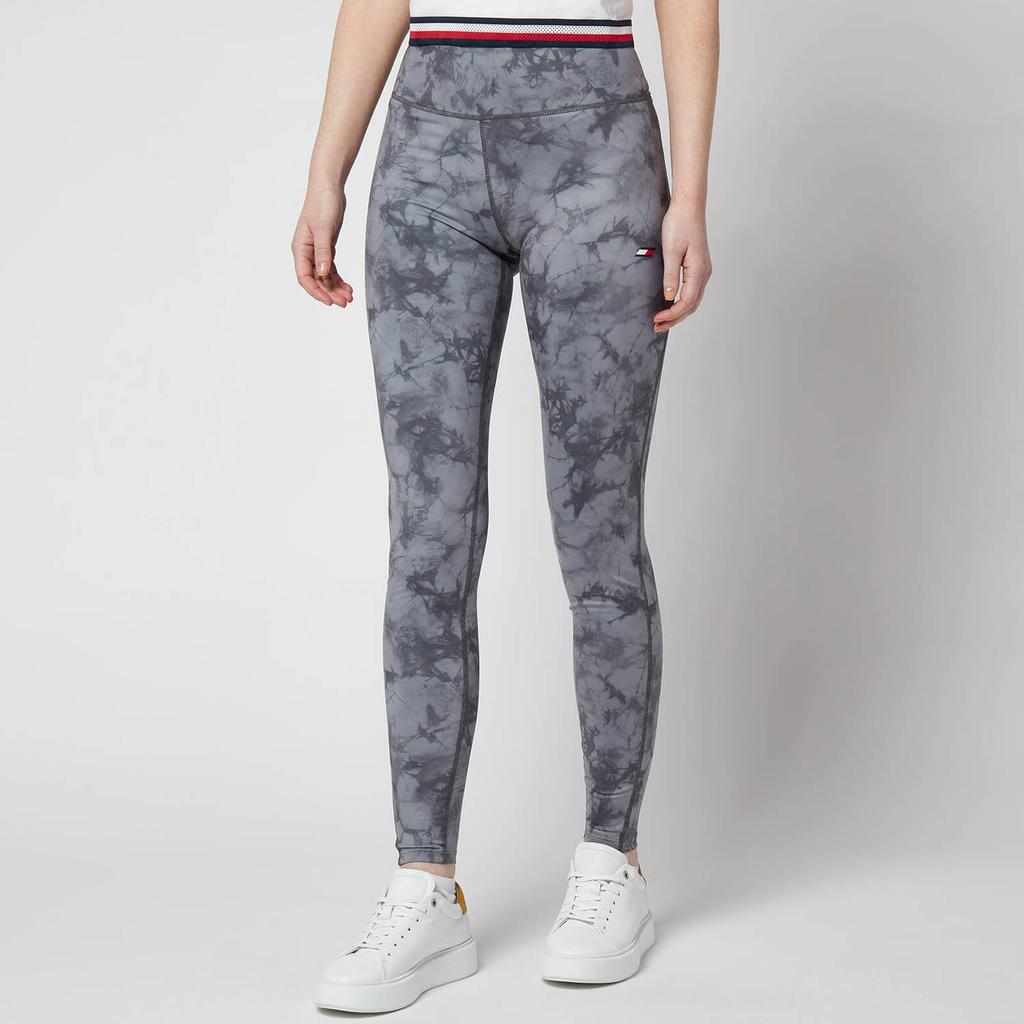 Tommy Sport Women's Rw Aop Leggings - Dark Ash Wash商品第1张图片规格展示