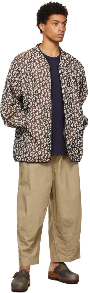 商品Needles|Brown Piping Quilt Jacket,价格¥1244,第4张图片详细描述