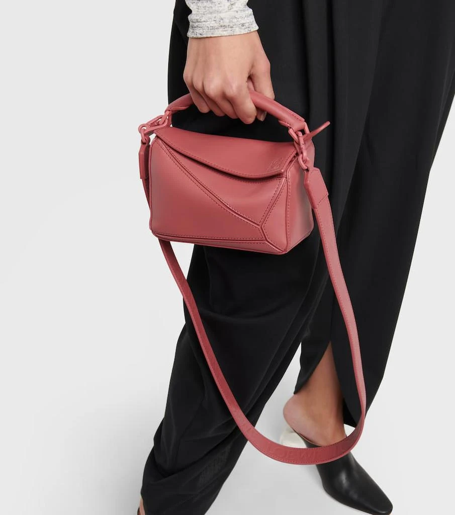 商品Loewe|Puzzle迷你皮革单肩包,价格¥21031,第5张图片详细描述