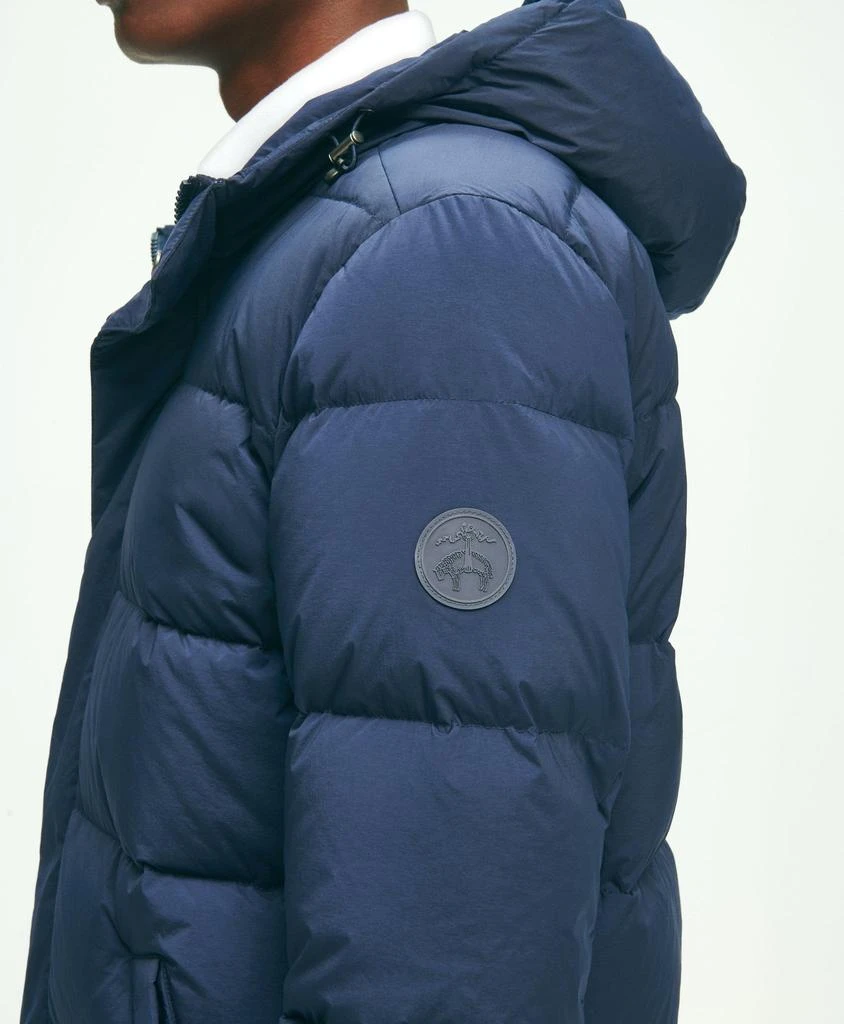 商品Brooks Brothers|Tech Hooded Down Puffer Parka,价格¥1984,第5张图片详细描述