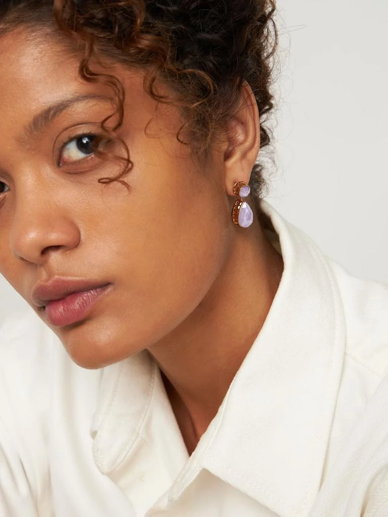 商品Swarovski|Orbita Swarovski Asymmetrical Earrings,价格¥1737,第1张图片详细描述