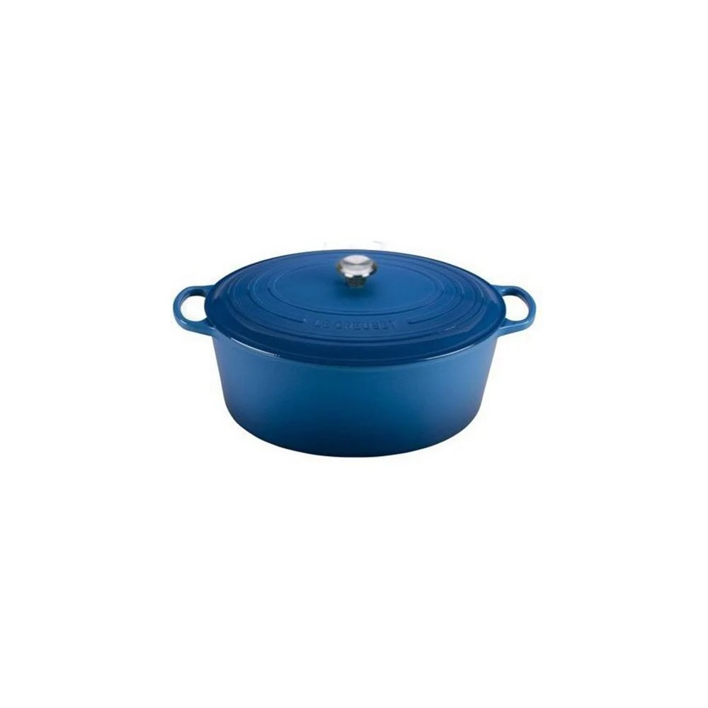 商品Le Creuset|15.5-Qt. Signature Enameled Cast Iron Oval Dutch Oven,价格¥5606,第1张图片