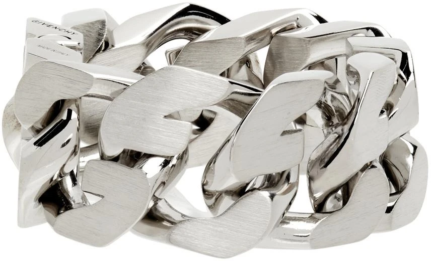 商品Givenchy|Silver G Chain Bracelet,价格¥3552,第5张图片详细描述