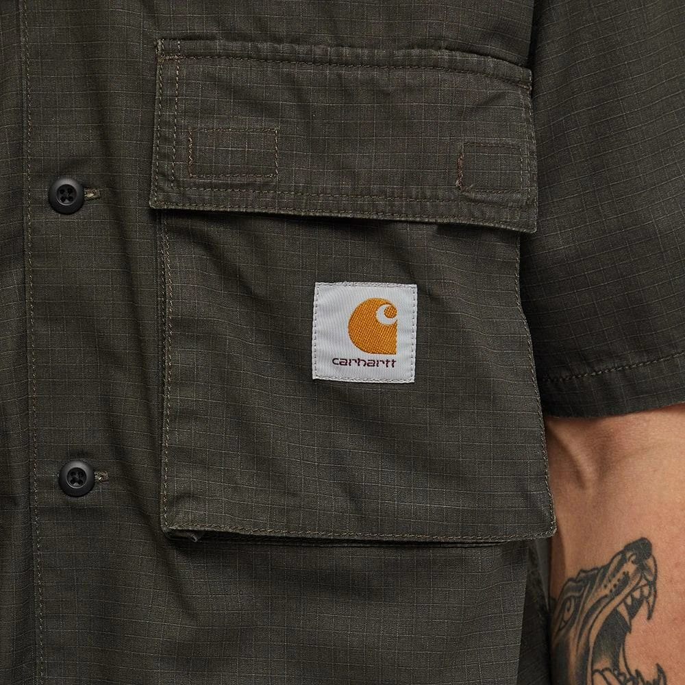 商品Carhartt|Carhartt WIP Short Sleeve Wynton Shirt,价格¥1087,第5张图片详细描述