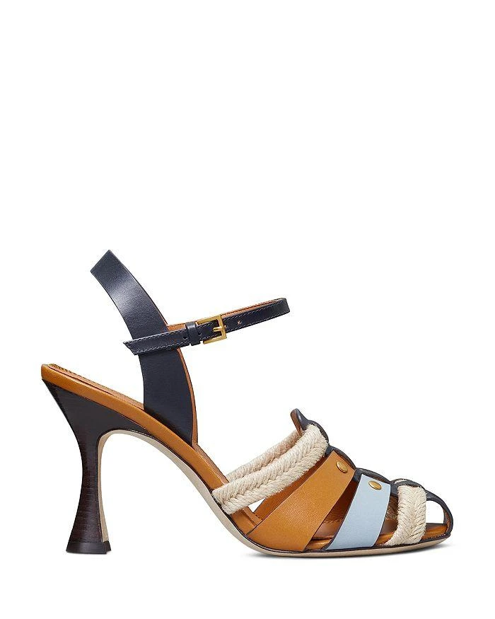 商品Tory Burch|Women's Fisherman High Heel Sandals,价格¥1787,第2张图片详细描述