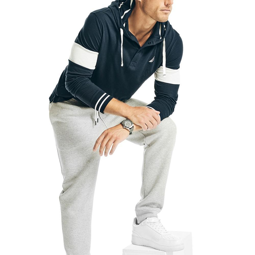 商品Nautica|Men's Sustainably Crafted Classic-Fit Stripe Long-Sleeve Hoodie,价格¥343,第6张图片详细描述
