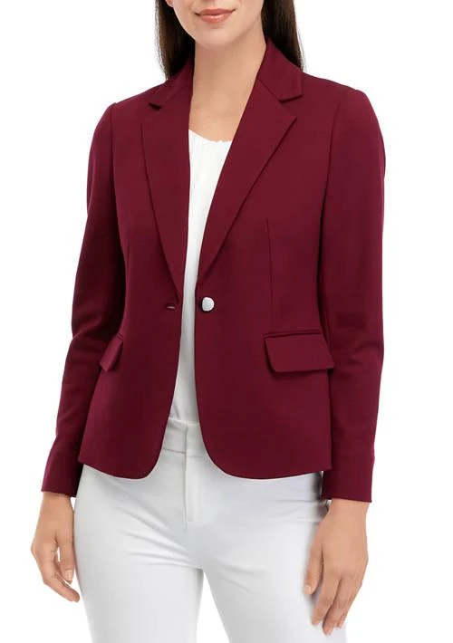 商品Anne Klein|Klein Womens One Button Jacket,价格¥1049,第1张图片