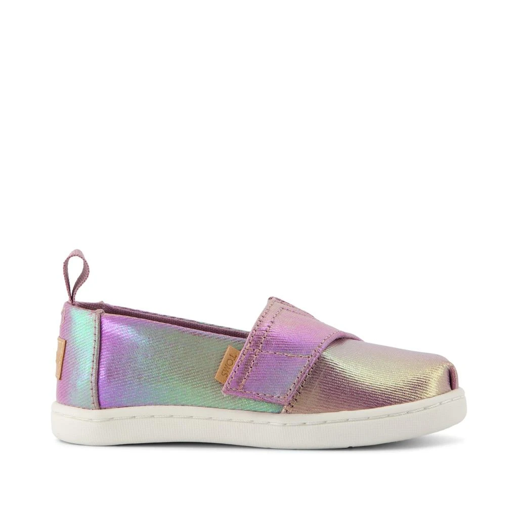 商品TOMS Shoes|Alpargata Purple Iridescent Toddler Shoe,价格¥180,第1张图片