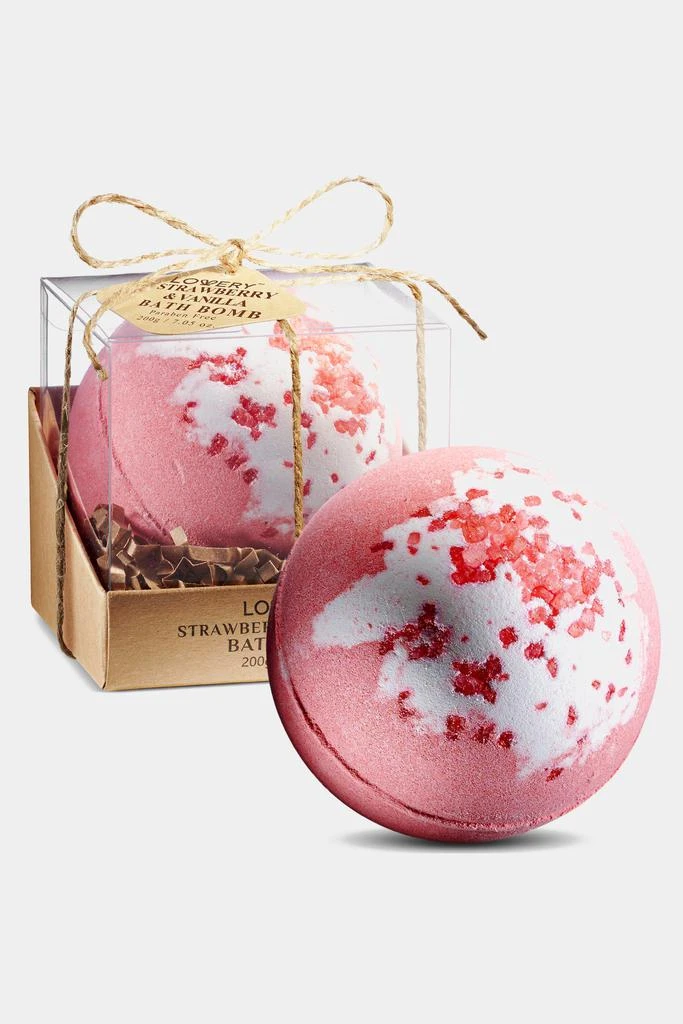 商品Lovery|Handmade Strawberry and Vanilla Bath Bomb,价格¥140,第4张图片详细描述