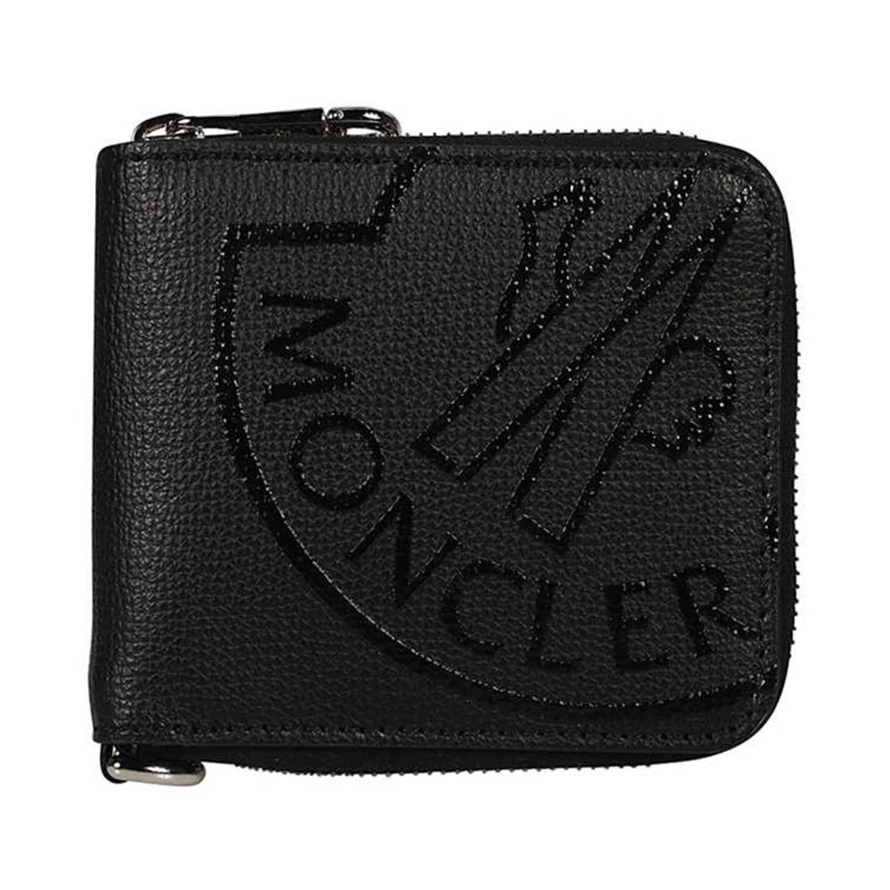 商品Moncler|MONCLER 黑色男士短款钱夹 6C70100-02ST6-999,价格¥4182,第1张图片