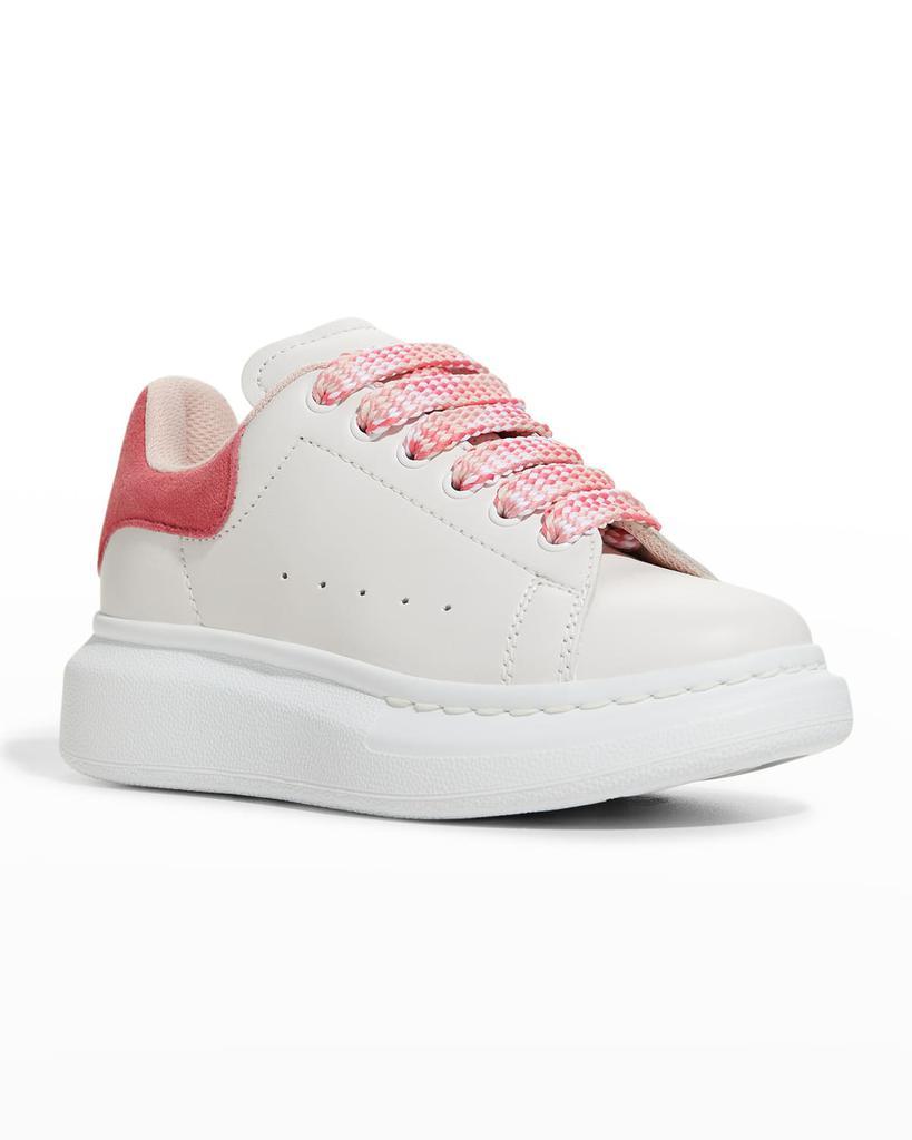 商品Alexander McQueen|Girl's Oversized Leather Sneakers, Toddlers/Kids,价格¥2342,第4张图片详细描述