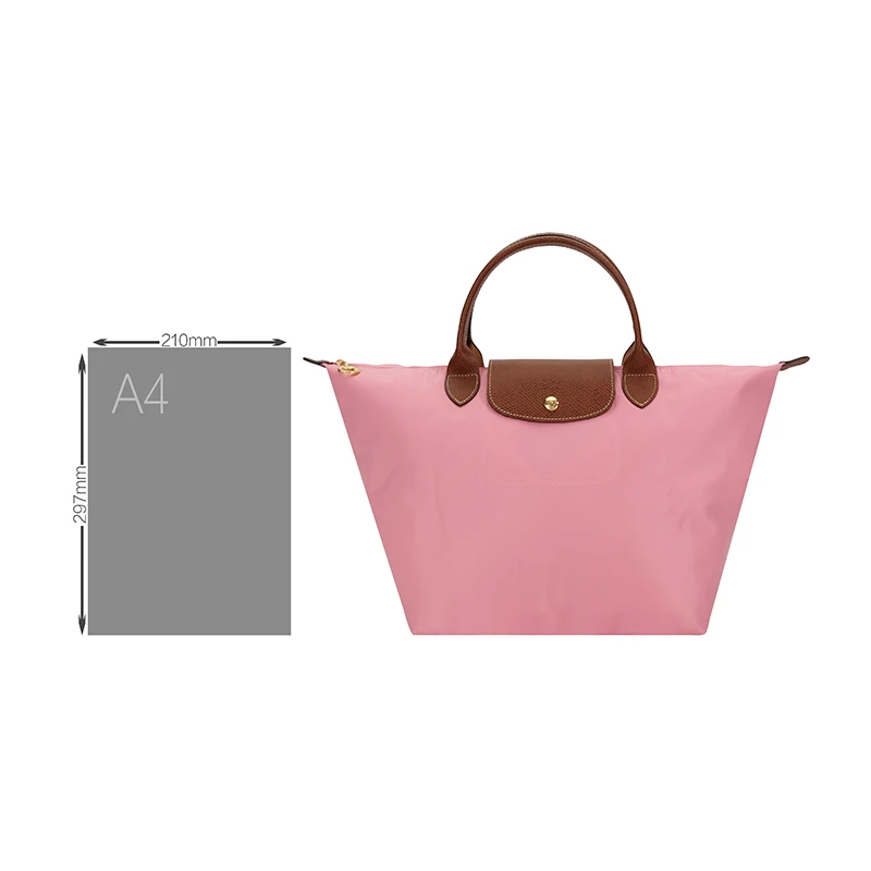 珑骧 LONGCHAMP 女士LE PLIAGE系列小号黑色织物短柄可折叠手提包饺子包 L1623 089 商品