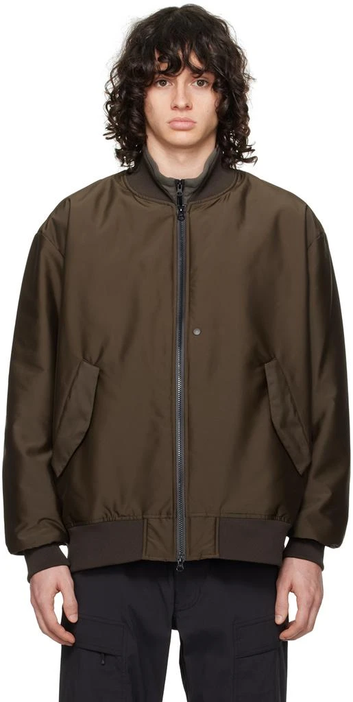 商品DESCENTE|Brown MA-1 Bomber Jacket,价格¥1637,第1张图片