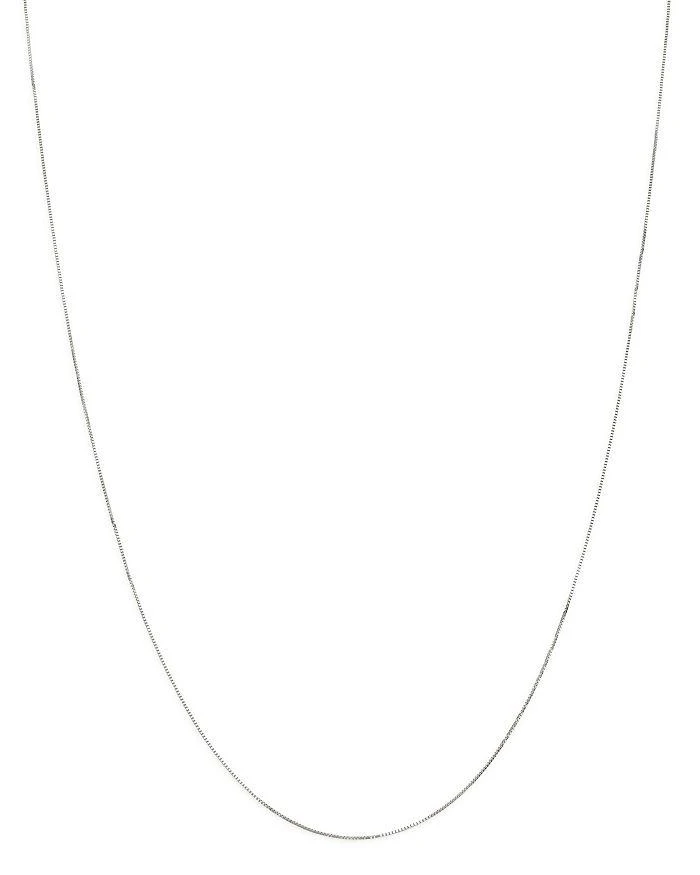 商品Bloomingdale's Fine Collection|Box Link Chain Necklace in 14K White Gold - Exclusive,价格¥2542,第1张图片