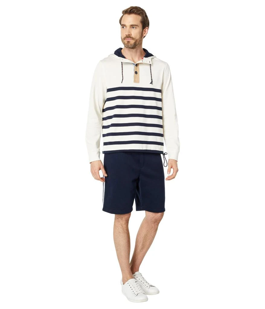 商品Nautica|Striped 1/4 Button Hoodie,价格¥349,第4张图片详细描述