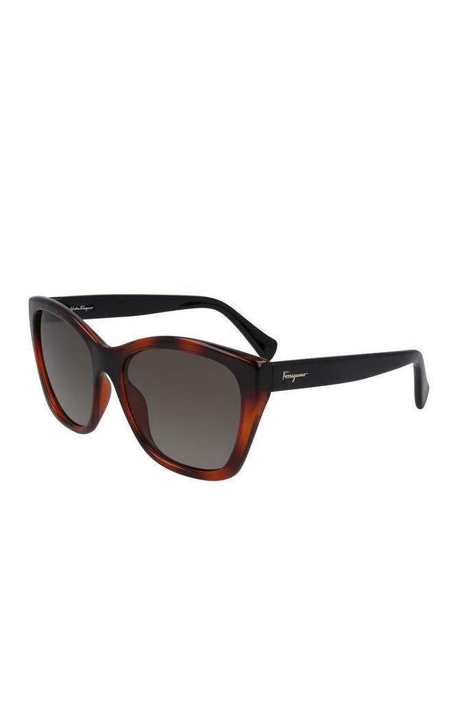 商品Salvatore Ferragamo|56mm Square Cateye Sunglasses,价格¥552,第1张图片