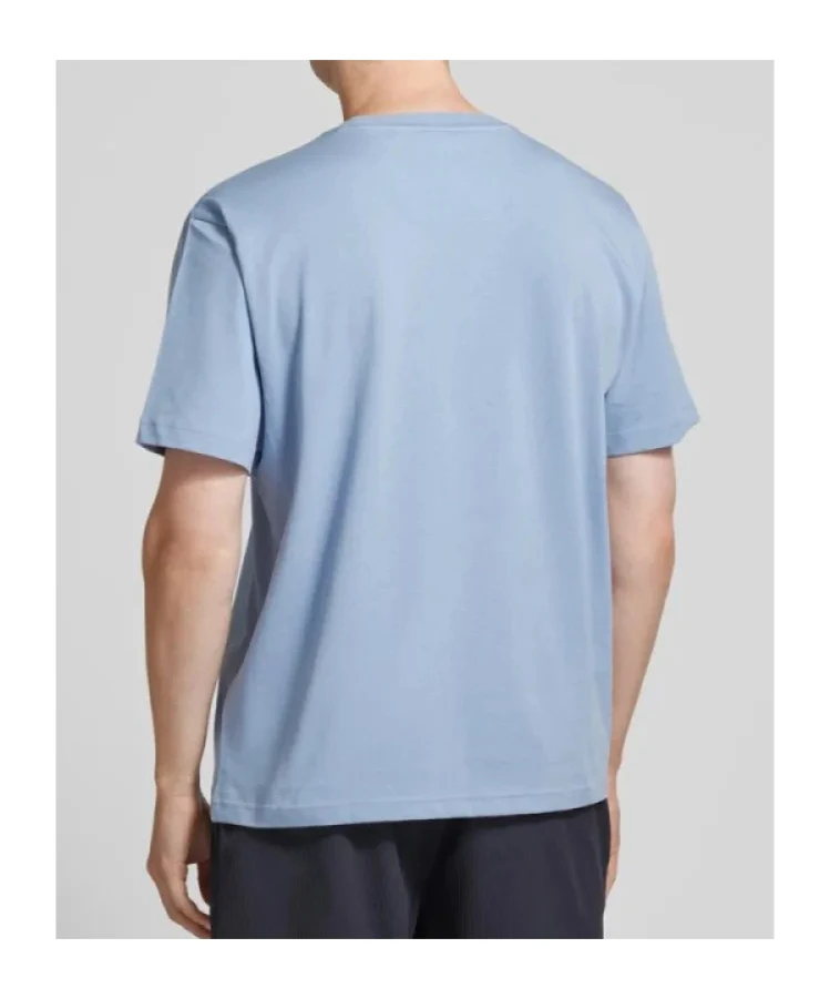 商品【商品预售7天】 Hugo Boss|Hugo Boss 男士T恤 50519368498 蓝色,价格¥598,第4张图片详细描述