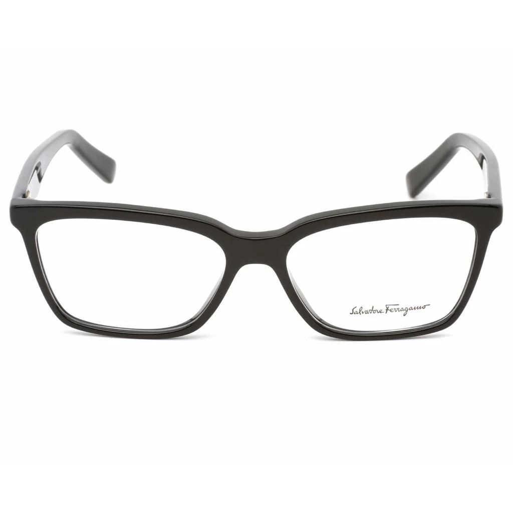 商品Salvatore Ferragamo|Salvatore Ferragamo Women's Eyeglasses - Black Rectangular Full-Rim Frame | SF2904 001,价格¥501,第2张图片详细描述