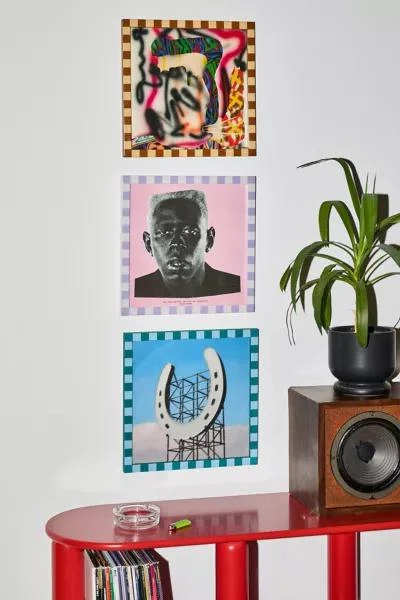 商品Urban Outfitters|Checkered 12-Inch Vinyl Album Frame,价格¥150,第3张图片详细描述