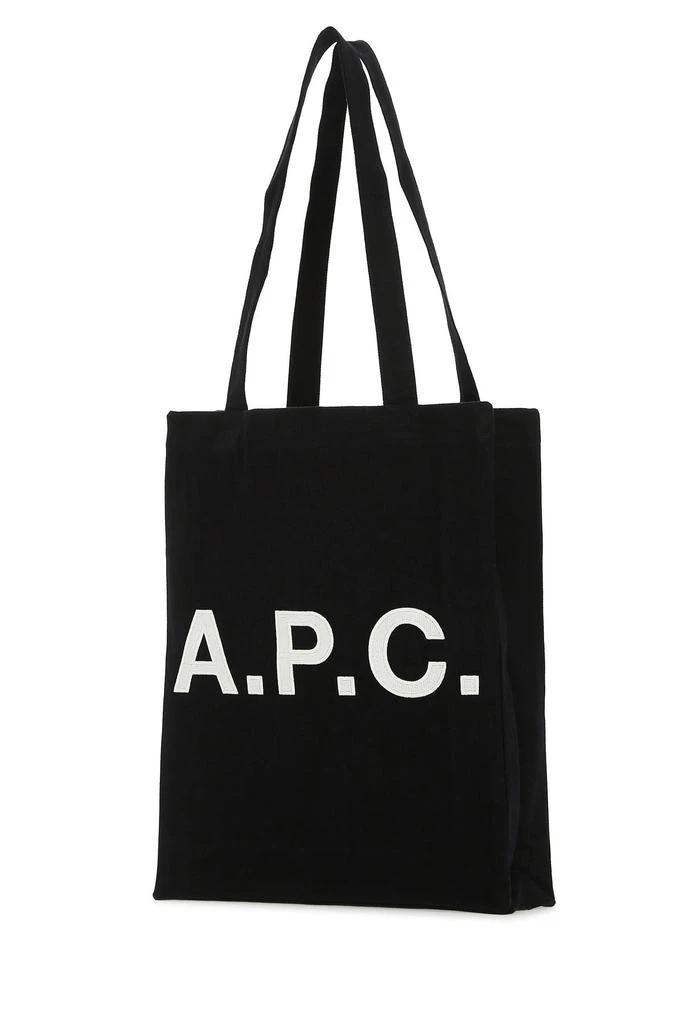 商品A.P.C.|Black denim Lou shopping bag  Black A.p.c. Donna,价格¥1141,第2张图片详细描述