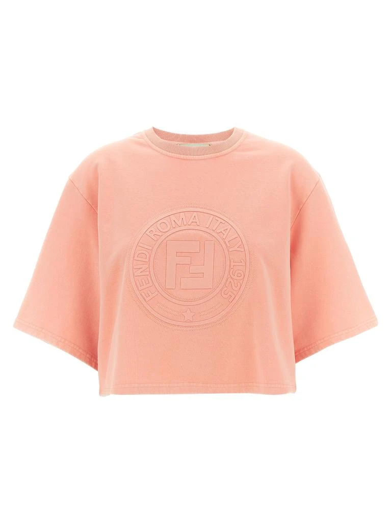 商品Fendi|Fendi Roma Sweatshirt Pink,价格¥4558,第1张图片