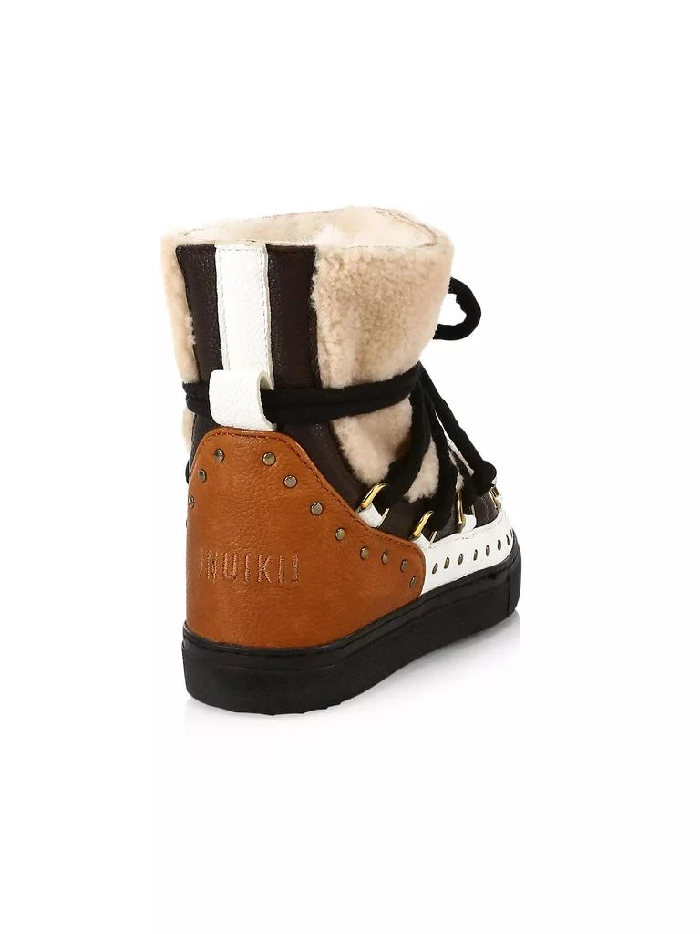 商品INUIKII|Curly Rock Shearling Sneaker Boots,价格¥1473,第3张图片详细描述