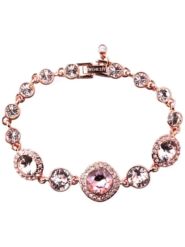 商品Givenchy|Rose Gold and Vintage Rose Swarovski Crystal Flex Bracelet,价格¥592,第1张图片