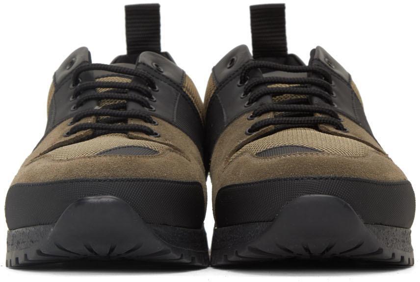 商品Common Projects|Brown Track Technical Low Sneakers,价格¥3411,第4张图片详细描述