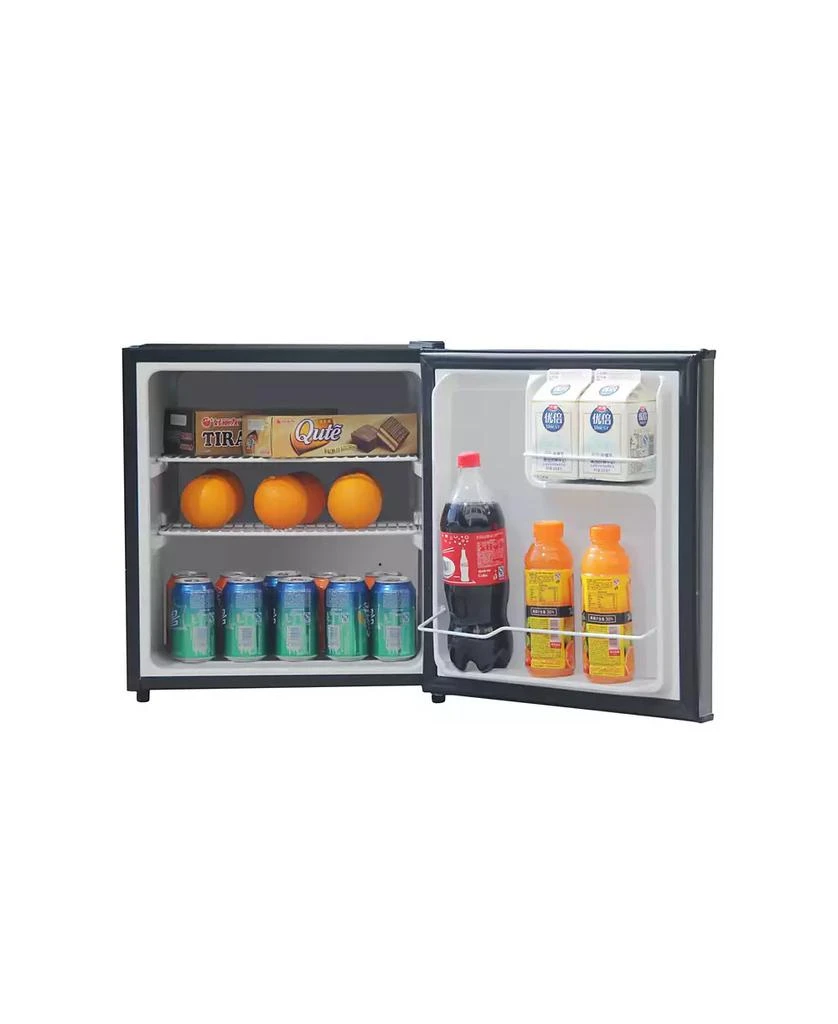 SPT 1.72 Cubic feet Compact Refrigerator, Stainless Steel/Black 商品