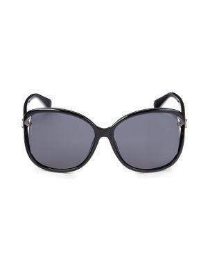 商品Kate Spade|Gloriann 59MM Oval Sunglasses,价格¥447,第1张图片