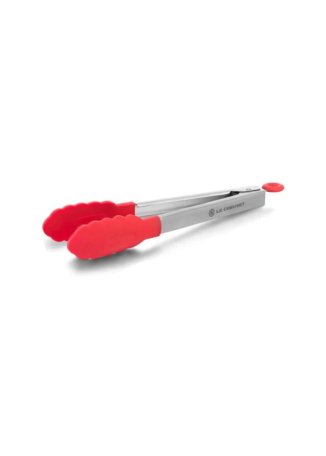 商品Le Creuset|Medium stainless steel tongs red,价格¥349,第1张图片