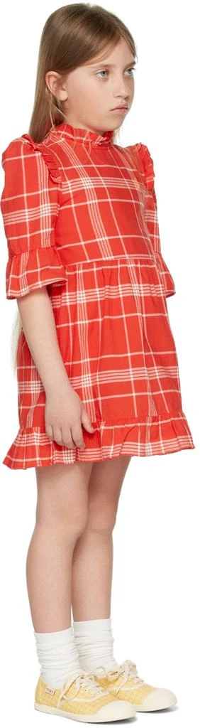 商品The Animals Observatory|Kids Red Logo Tortoise Dress,价格¥361,第3张图片详细描述