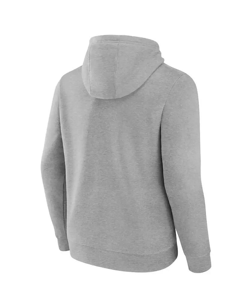 商品Fanatics|Men's Steel Heather Utah Hockey Club Draft Logo Pullover Hoodie,价格¥388,第3张图片详细描述