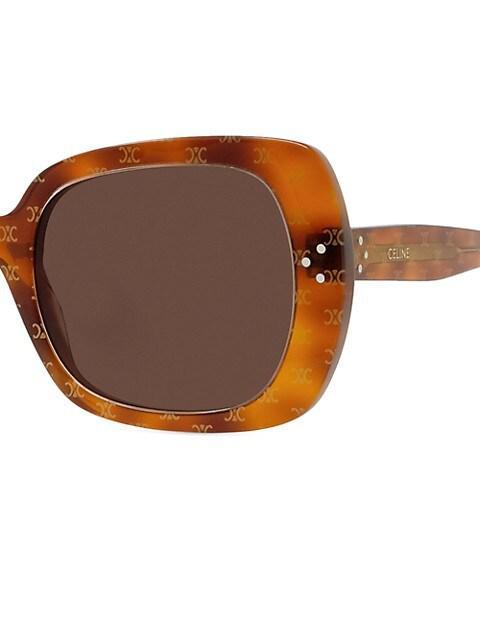 商品Celine|54MM Butterfly Sunglasses,价格¥2971,第5张图片详细描述